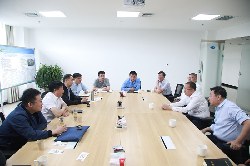 熊良虎拜會榆林市委副書記張勝利、市人大常委會副主任孫守洋