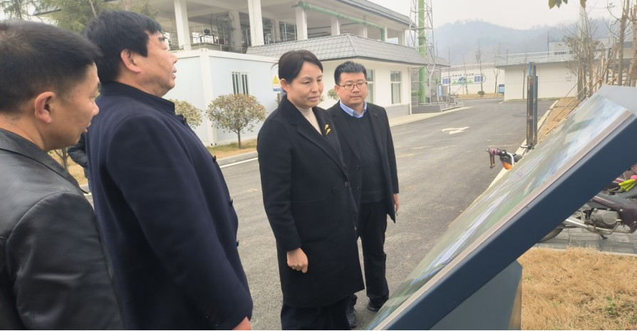 商南縣縣長劉華到水環(huán)境公司商南縣污水處理廠調(diào)研 商南縣縣長劉華到水環(huán)境公司商南縣污水處理廠調(diào)研